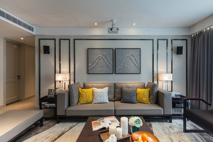 200平現代風格裝修效果圖[大連-旅順口區-桂碧園紅旗谷]